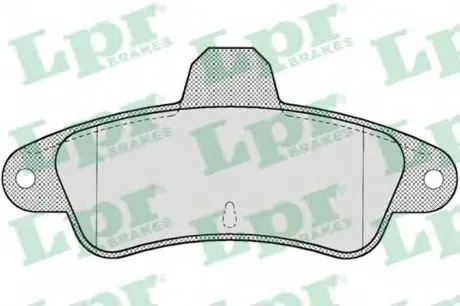 Тормозные колодки дисковые LPR 05P714