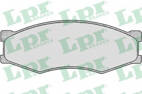 Гальмівні колодки дискові LPR 05P264