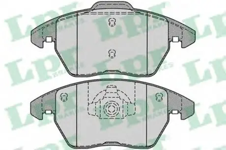 Тормозные колодки дисковые LPR 05P1248