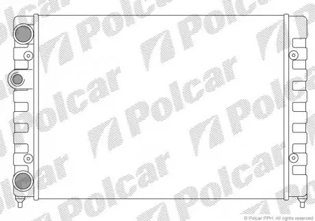 Радіатори охолодження Polcar 953808A1