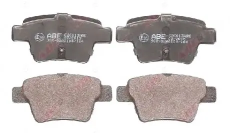 Гальмівні колодки, дискові ABE C2C013ABE