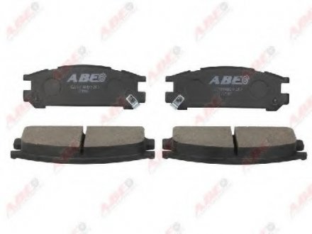 Комплект тормозных колодок, дисковый тормоз ABE C27001ABE (фото 1)