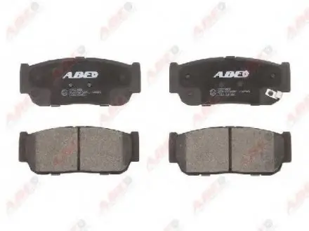 Комплект тормозных колодок, дисковый тормоз ABE C20010ABE