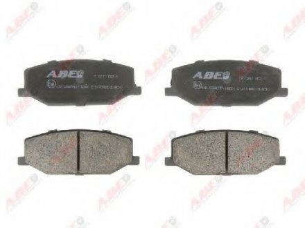 Комплект тормозных колодок, дисковый тормоз ABE C18003ABE (фото 1)