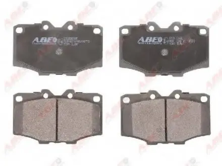 Комплект тормозных колодок, дисковый тормоз ABE C12036ABE