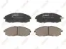 Комплект тормозных колодок, дисковый тормоз ABE C10506ABE