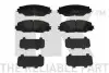 Комплект тормозных колодок, дисковый тормоз NK 224575 (фото 1)