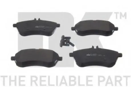 Комплект тормозных колодок, дисковый тормоз NK 223366 (фото 1)