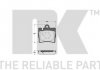 Комплект тормозных колодок, дисковый тормоз NK 223354