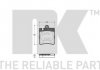 Комплект гальмівних колодок, дискове гальмо NK 223339