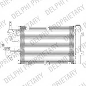 Конденсатор, кондиціонер Delphi TSP0225616 (фото 1)