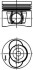 Поршень в комплекте на 1 цилиндр, 2-й ремонт (+0,50) KOLBENSCHMIDT 40715620 (фото 1)