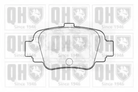Гальмівні колодки дискові QH QUINTON HAZELL BP847