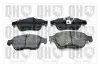 Тормозные колодки дисковые QH QUINTON HAZELL BP1655 (фото 1)