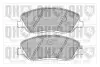 Тормозные колодки дисковые QH QUINTON HAZELL BP1595 (фото 1)