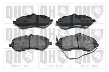Тормозные колодки дисковые QH QUINTON HAZELL BP1572
