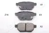 Гальмівні колодки дискові PP-214AF JAPANPARTS PP214AF