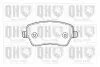 Тормозные колодки дисковые QH QUINTON HAZELL BP1412 (фото 1)