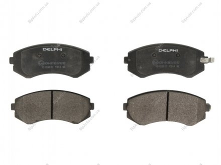 Гальмівні колодки дискові Delphi LP1544 (фото 1)