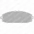 Тормозные колодки дисковые DELPHI LP1305