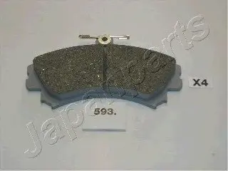 Гальмівні колодки дискові PA-593AF JAPANPARTS PA593AF