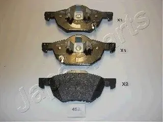 Тормозные колодки дисковые PA-452AF JAPANPARTS PA452AF