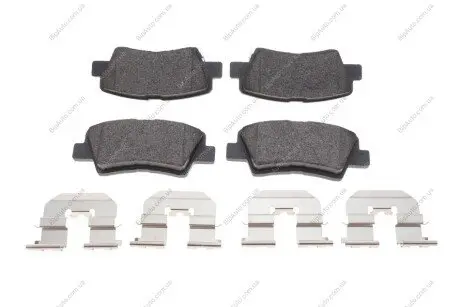 Колодки гальмівні (задні) Hyundai Elantra/Sonata/Tucson/Kia Opirus/Soul 04- 24934 00 702 00 BRECK 249340070200