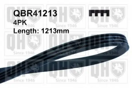 Ремінь клиновий QH QUINTON HAZELL QBR41213