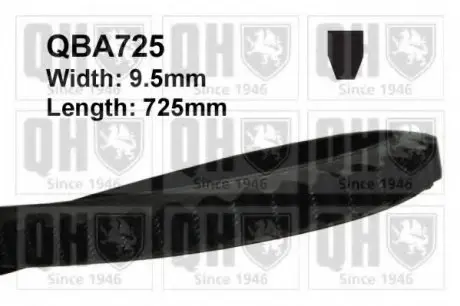 Ремень клиновый QH QUINTON HAZELL QBA725