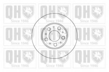 Гальмівний диск QUINTON HAZELL BDC5226 (фото 1)