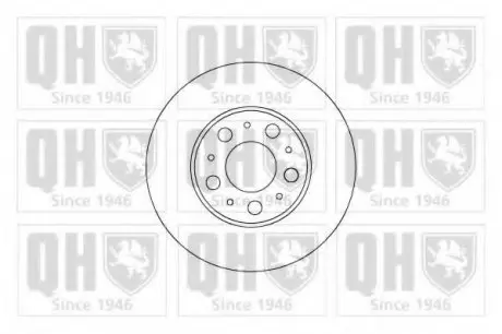 Тормозной диск QUINTON HAZELL BDC5226
