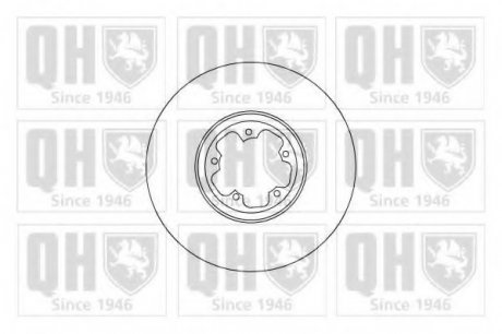 Гальмівний диск QH QUINTON HAZELL BDC5214