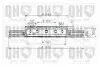 Гальмiвнi диски QH QUINTON HAZELL BDC4669 (фото 1)