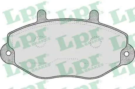 Гальмівні колодки дискові LPR 05P482 (фото 1)