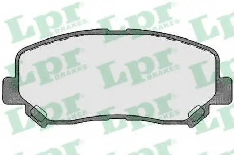 Тормозные колодки дисковые LPR 05P1748