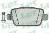 Гальмівні колодки дискові LPR 05P1272 (фото 1)