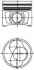 Поршень, комплект AUDI/SKODA/VW A4,Octavia,Superb,Caddy 2,0TDI 04-10 (1-2цил.) KOLBENSCHMIDT 40408600 (фото 1)