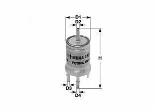 Топливный фильтр CLEAN FILTERS MBNA1556 (фото 1)
