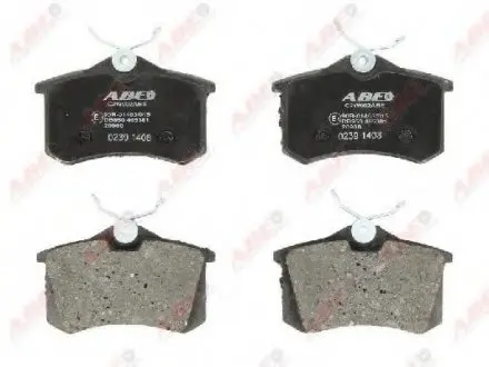 Гальмівні колодки, дискові ABE C2W002ABE