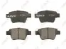 Комплект тормозных колодок, дисковый тормоз ABE C2C010ABE (фото 1)