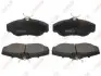 Комплект тормозных колодок, дисковый тормоз ABE C1I015ABE