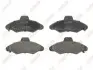 Комплект тормозных колодок, дисковый тормоз ABE C1G018ABE