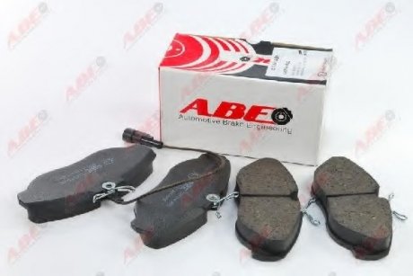 Комплект тормозных колодок, дисковый тормоз ABE C1F041ABE (фото 1)