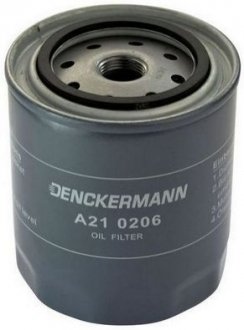 Фильтр масляный Ford Granada 2.5D/TD,Scorpio 2.5D,Sierra Denckermann A210206 (фото 1)