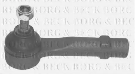 Наконечник поперечної кермової тяги BORG & BECK BTR5505