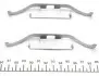 Планка супорта (заднього) прижимна (к-кт) VW T5/Touareg 02-15 109-1682 QUICK BRAKE 1091682 (фото 2)