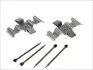 Монтажный комплект дисковых колодок QUICK BRAKE 1091636