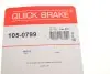 Монтажный комплект барабанных колодок QUICK BRAKE 1050799 (фото 14)