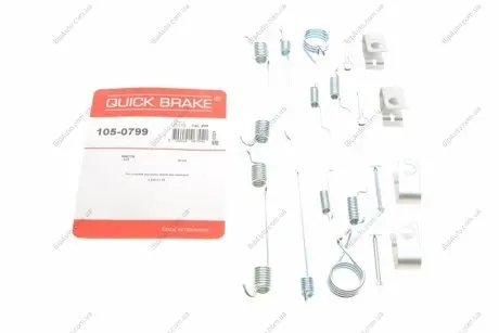 Комплект пружинок колодок стояночного гальма 105-0799 QUICK BRAKE 1050799