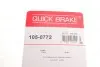 Комплект пружинок колодок стояночного гальма 105-0772 QUICK BRAKE 1050772 (фото 8)